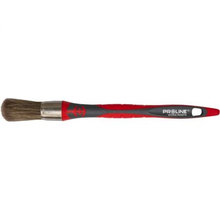Premium Round Paintbrush 15 mm, 2C-TPR, SS, Wood Paints, Proline