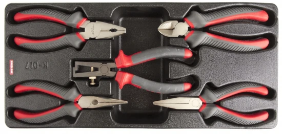 Empty Tray Pliers set 5 Pieces, Proline