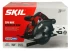 Elsåg, cirkelsåg 20V 4, 0Ah 4500rpm 54 mm skärdjup, 165 mm skivor, snabbladdare, SKIL