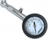 Däckstryckmätare 4bar, 60PSI, 38 mm, analog lufttrycksmätare för bildäck i metall, bra nogrannhet