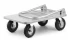 Flyttvagn 500 kg, transportvagn, lastkärra, hopfällbar, HiGHER