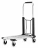 Flyttvagn 150 kg, transportvagn av aluminium, lastkärra, hopfällbar, HiGHER