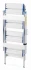 Litet stege, pall av aluminium, DRABEX