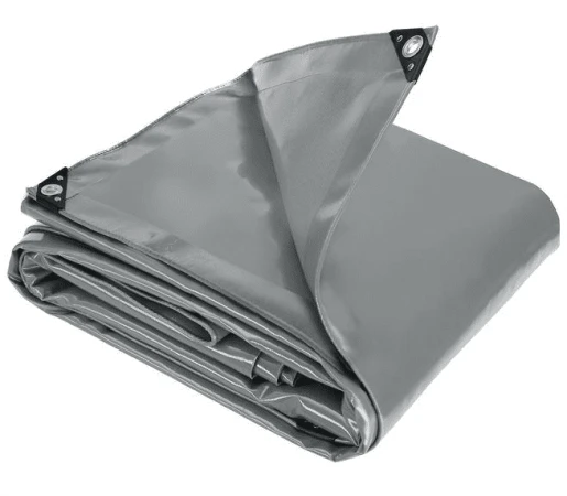 Tarpaulin PVC 650g/m² Glossy Made-to-Measure Sold Per Metre with Grommets