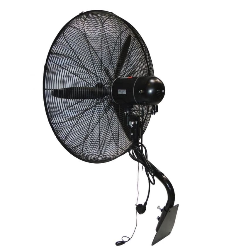 Powerful Cooling Wall Fan 70 cm 123W - Industrial Fan for Wall Mounting, 10260 m3/h, Daxton