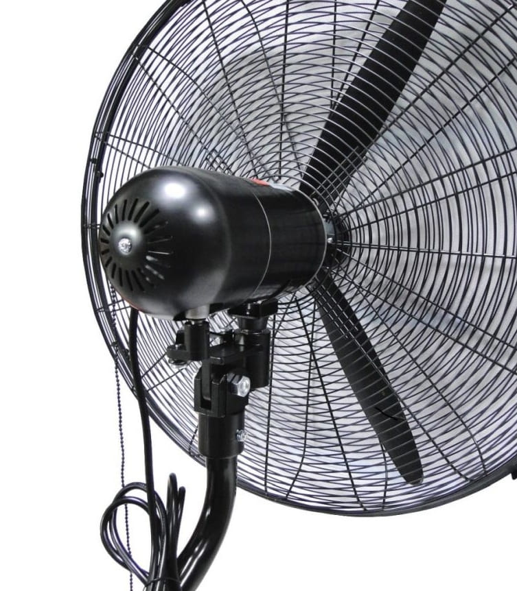 Powerful Cooling Wall Fan 70 cm 123W - Industrial Fan for Wall Mounting, 10260 m3/h, Daxton