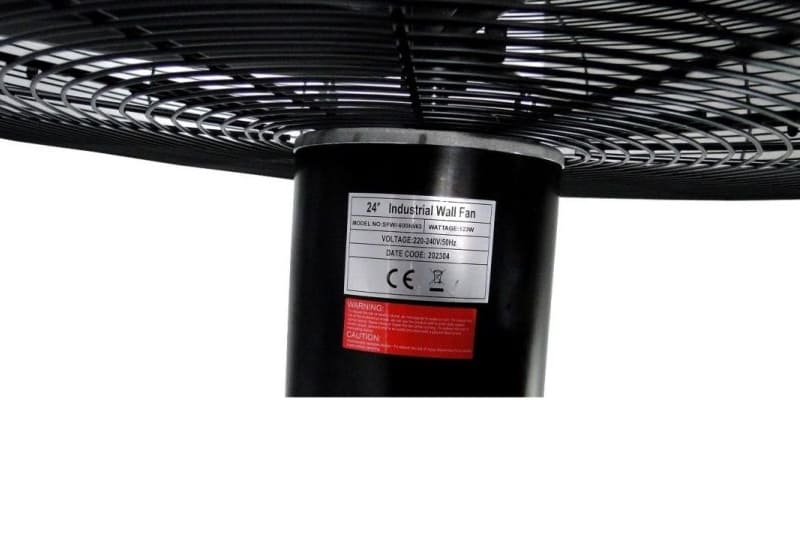 Powerful Cooling Wall Fan 70 cm 123W - Industrial Fan for Wall Mounting, 10260 m3/h, Daxton