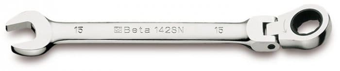 Ratchet Wrench with Locking Function 7-24 mm Chrome, BETA Tools