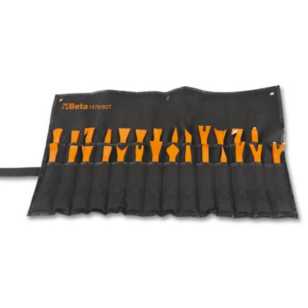 Demonteringssats för Interiör 27 Delar Nylon, BETA Tools