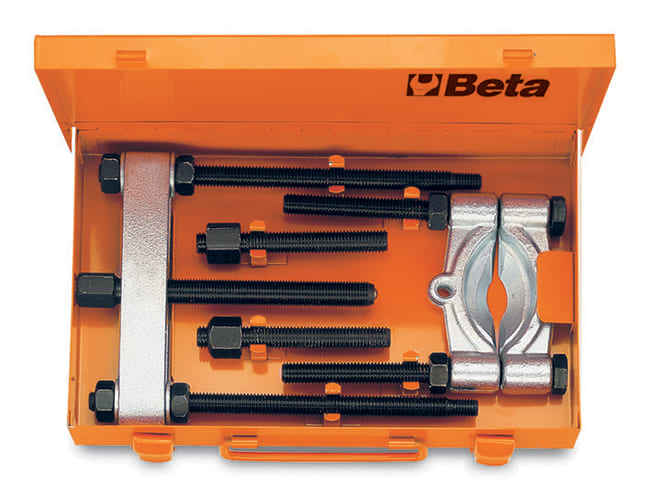 Puller set 5–220 mm with Extension and Separator, BETA Tools