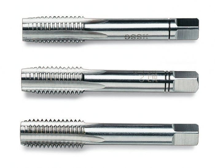 Tap set 21 Pieces M3-M12, HSS Steel Metal Case, BETA Tools