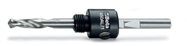 Hålsågsats 13 Delar HSS Bi-Metall 19-64 mm, Centrumborr Adapter Plastbox, BETA Tools