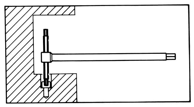 T-handle wrench, three hex male ends | Beta Tools