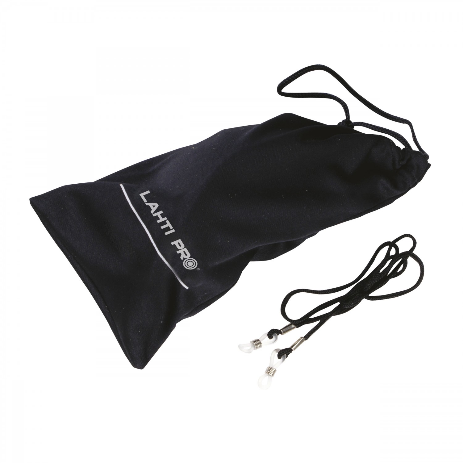 Safety Glasses, Clear, Adjust., Pouch+Cord, CE, LAHTI