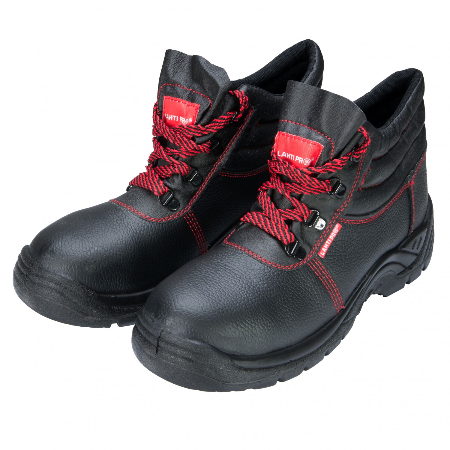 Ankle Shoes, No Toe Cap, Leather, Black, O1 Src, 39 , CE, LAHTI