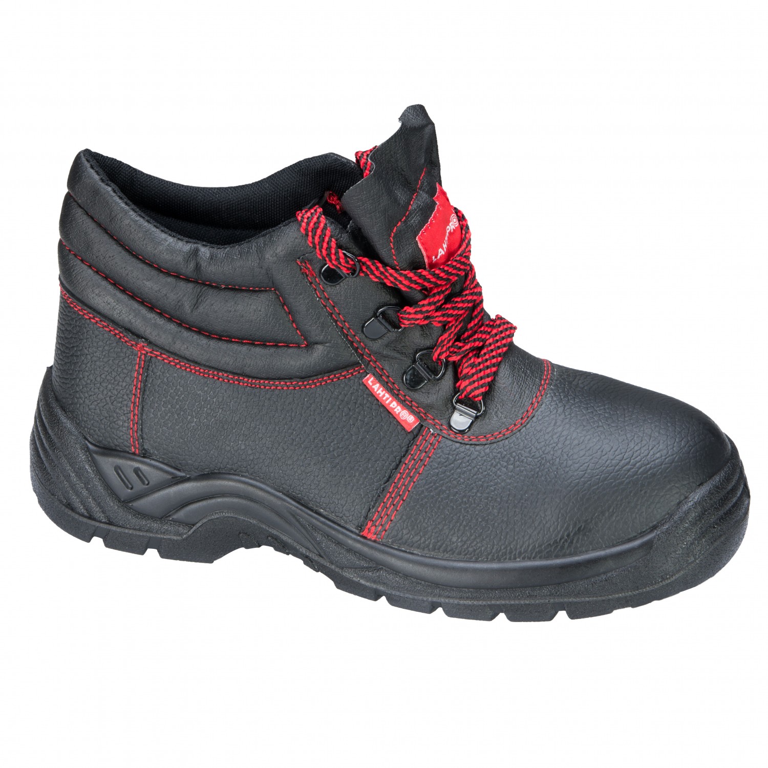 Ankle Shoes, No Toe Cap, Leather, Black, O1 Src, 39 , CE, LAHTI