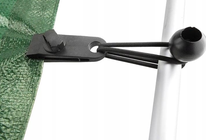 Screw Clamps with Handles, 10 pcs, BUNGEE CORD CLIPS