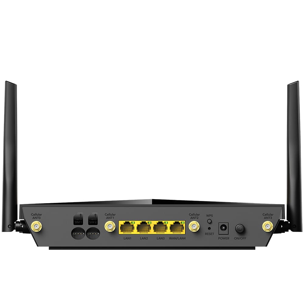Router WiFi 6e 5G LTE SA/NSA AX3000, Dual SIM, WAN, 5 band Open WRT, Cudy P5