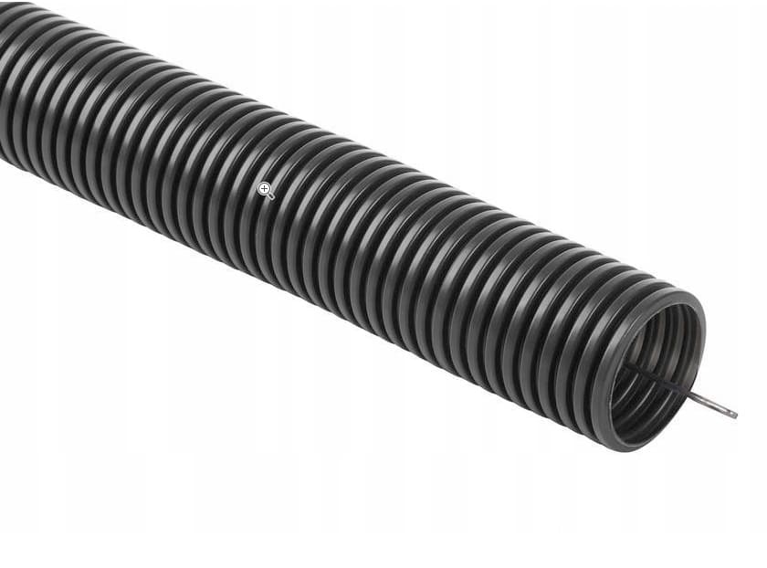 Flexible Hose Ø 20 mm Black, 50m Roll (Cable Conduit)