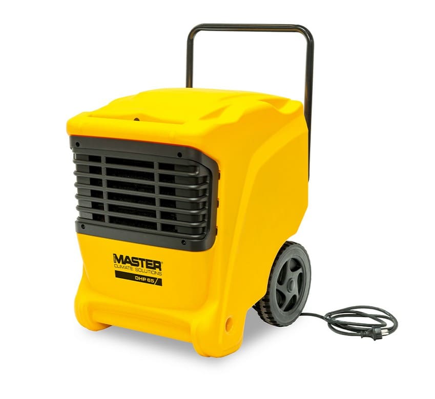 Professionell Byggavfuktare 56L/24h 500 m³/h Stapelbar, Master
