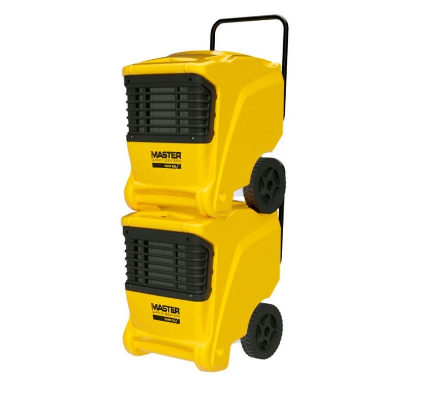 Professionell Byggavfuktare 56L/24h 500 m³/h Stapelbar, Master