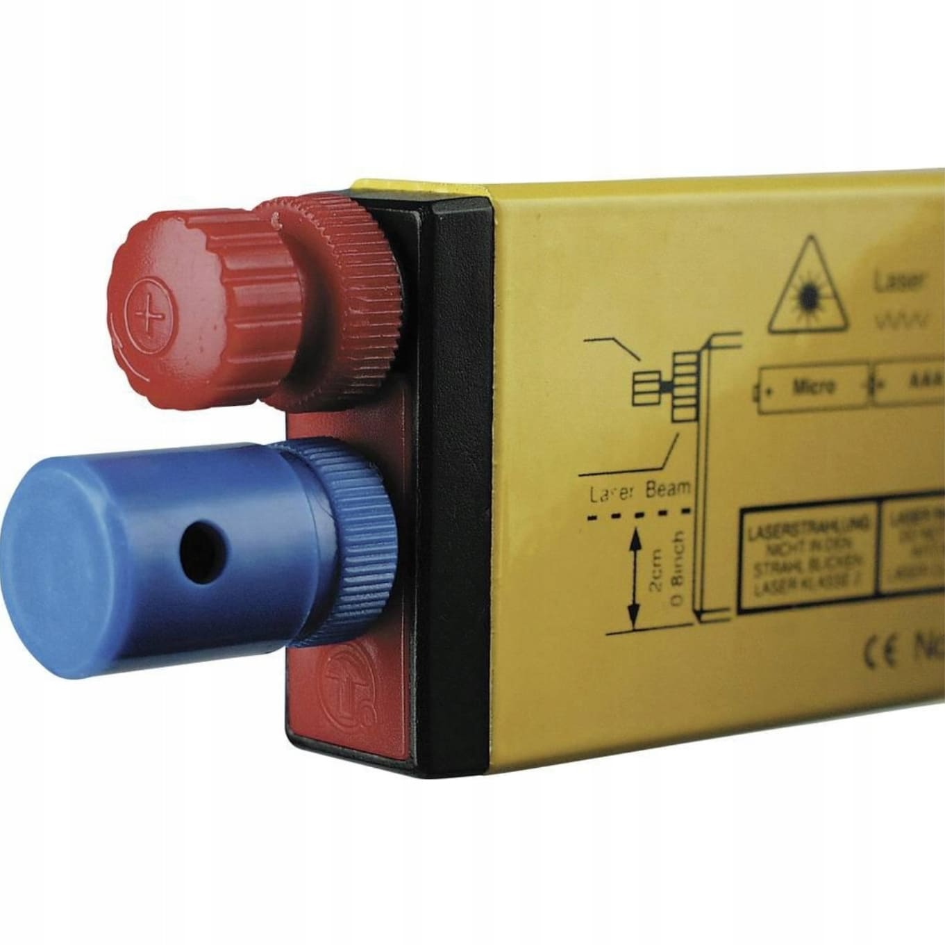 Laserpass 30m, 40 cm, aluminium stativ, väska, Brueder Mannesmann