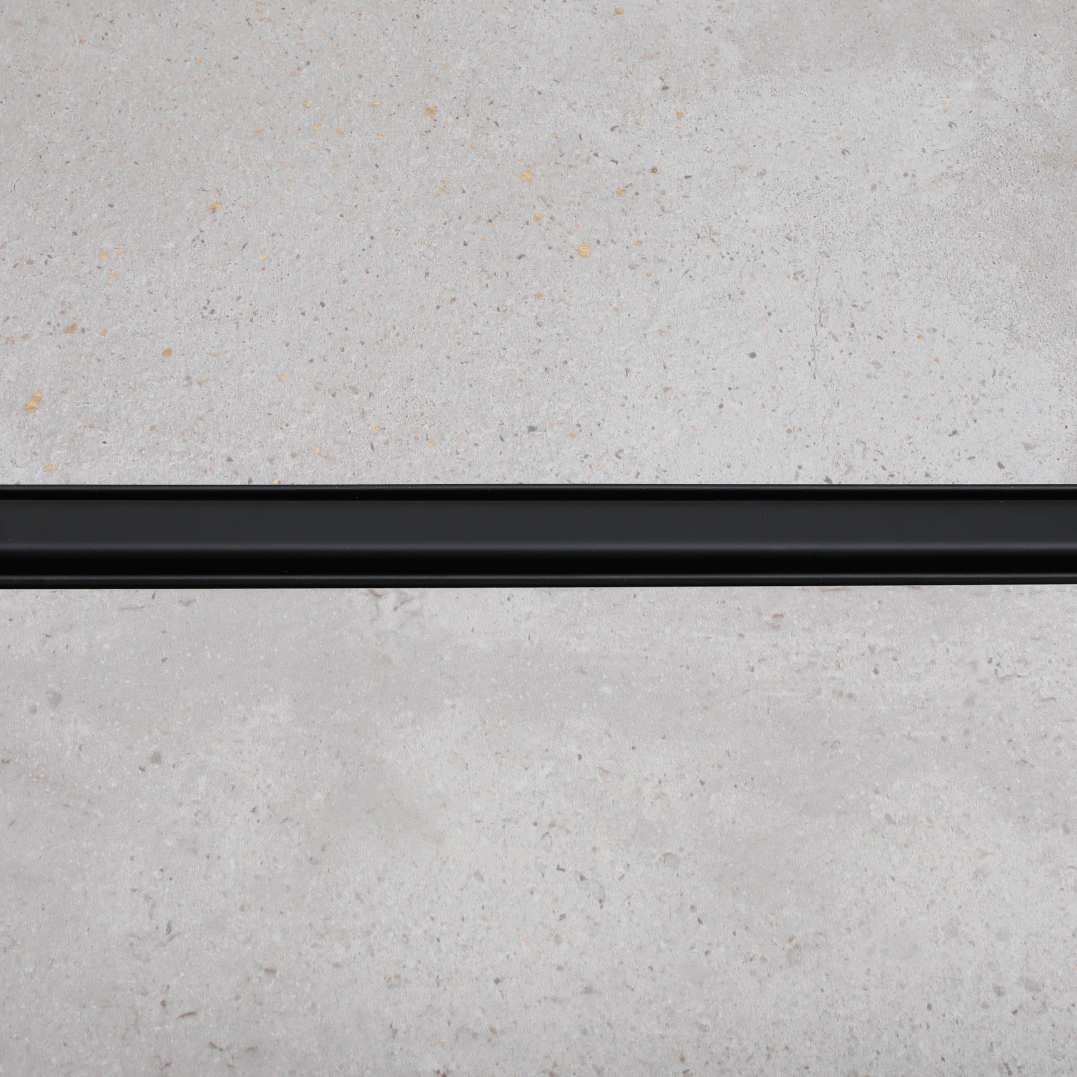 Floor drain, linear drain 60 cm with swivel drain pipe and high flow rate, Prina
