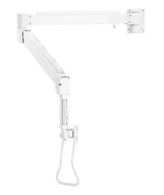 Monitorarm, roterande skärmhållare, lång skärmarm justerbar, väggfäste 178 cm, Spacetronik