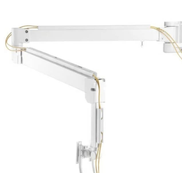 Monitorarm, roterande skärmhållare, lång skärmarm justerbar, väggfäste 178 cm, Spacetronik