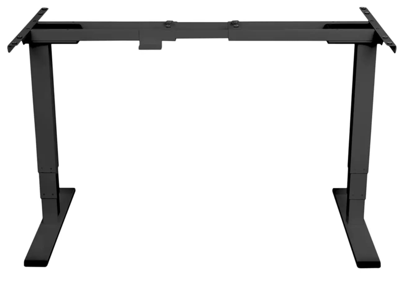 Höj- och sänkbart skrivbord utan toppskiva, elektriskt underrede för bord, max 127 cm höjd och 100 kg, Spacetronik ERGOLINE
