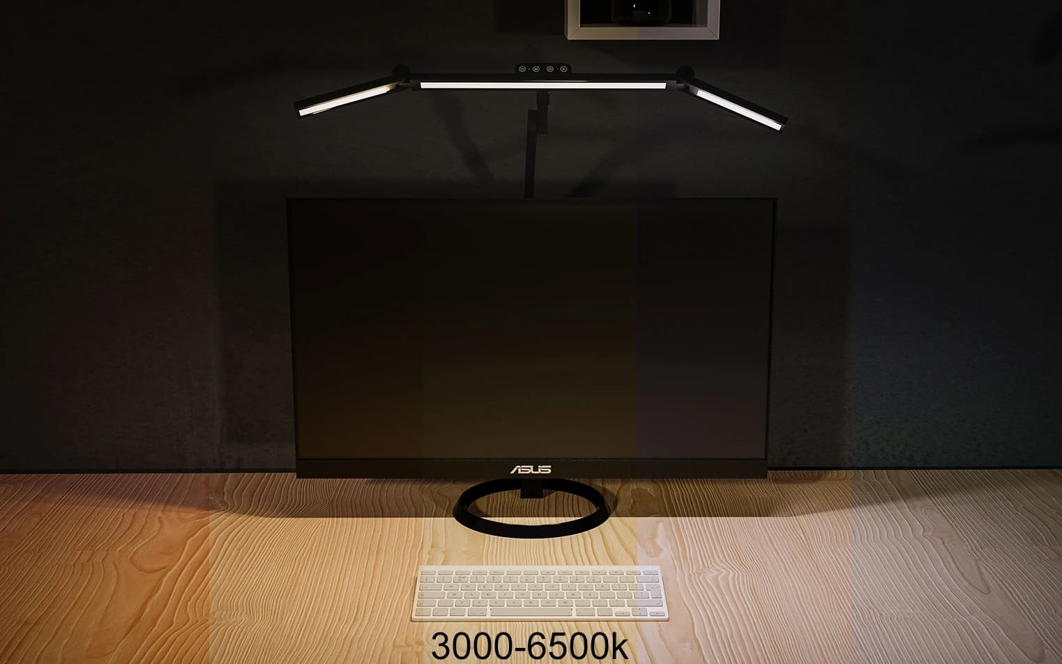 Glow D1 Adjustable Black Desk Drafting Lamp 24W, Spacetronik