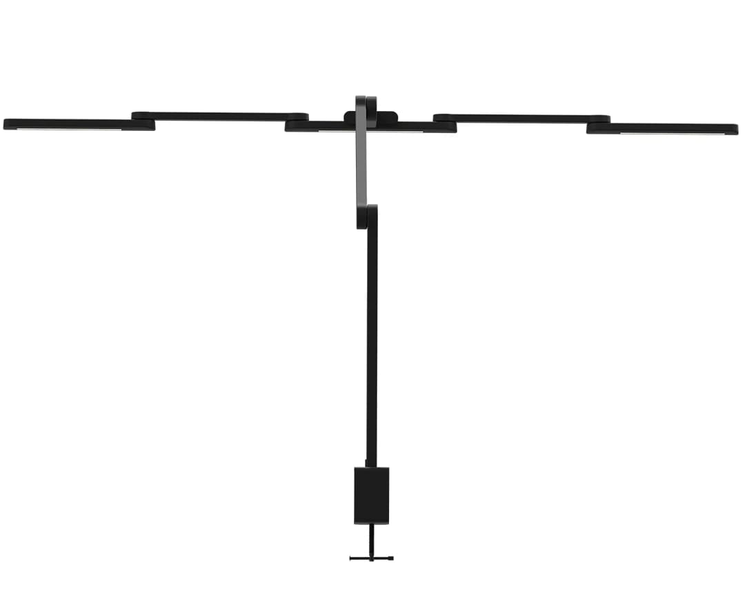 Glow D2 Adjustable Black Desk Drafting Lamp 24W, Spacetronik