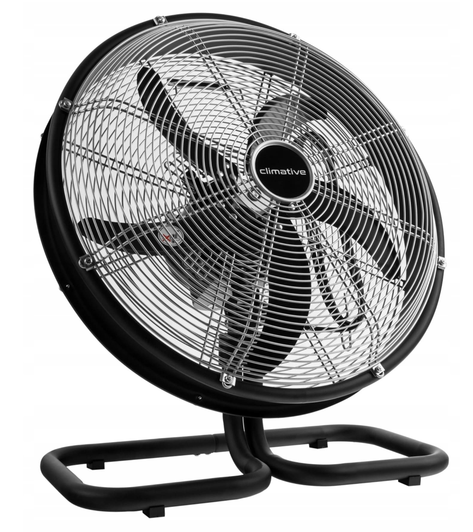 Axial fan 120W 45 cm (18) floor model, strong floor fan 6300 m³/h, Climative Tornado 5B