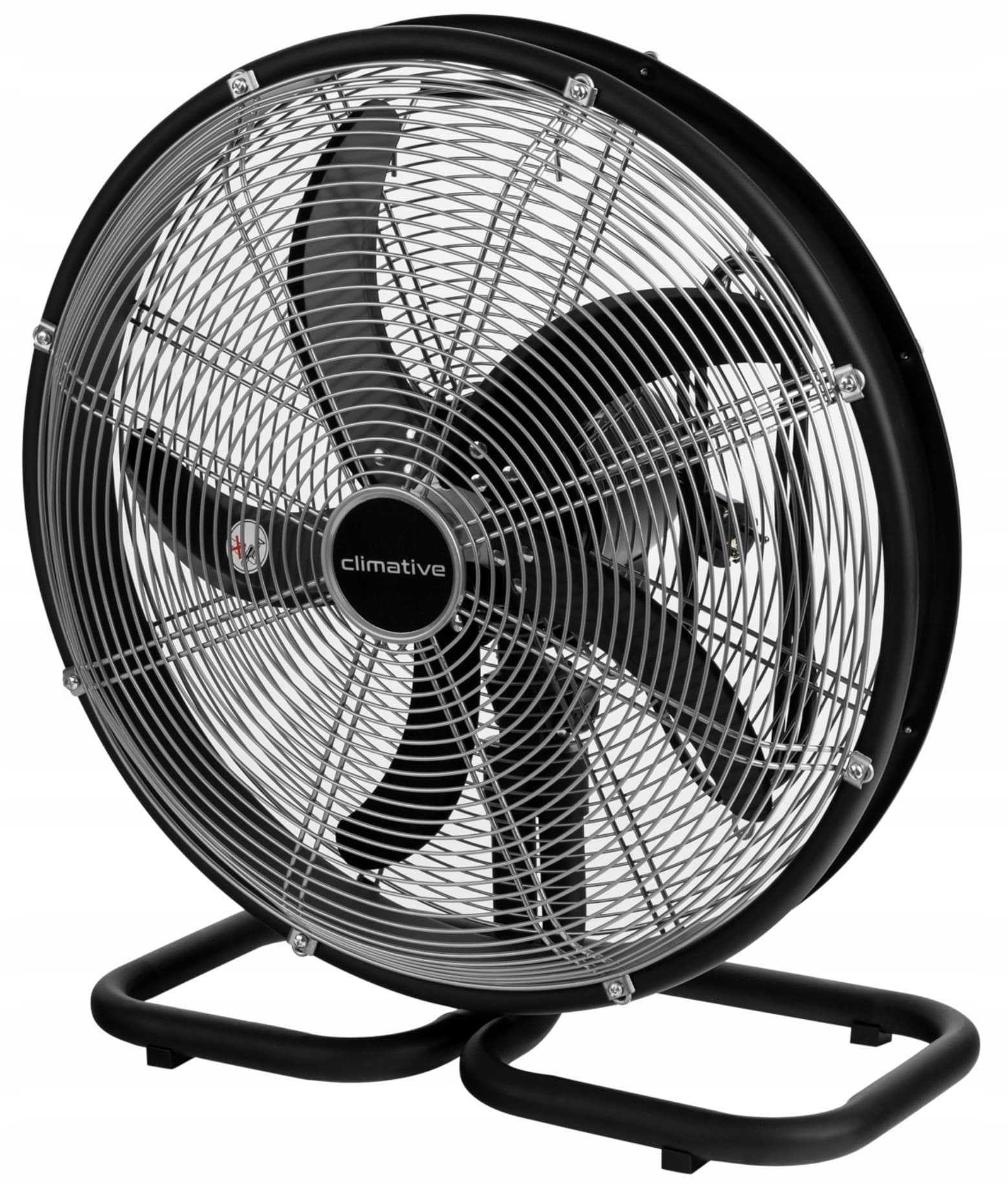 Axial fan 120W 45 cm (18) floor model, strong floor fan 6300 m³/h, Climative Tornado 5B