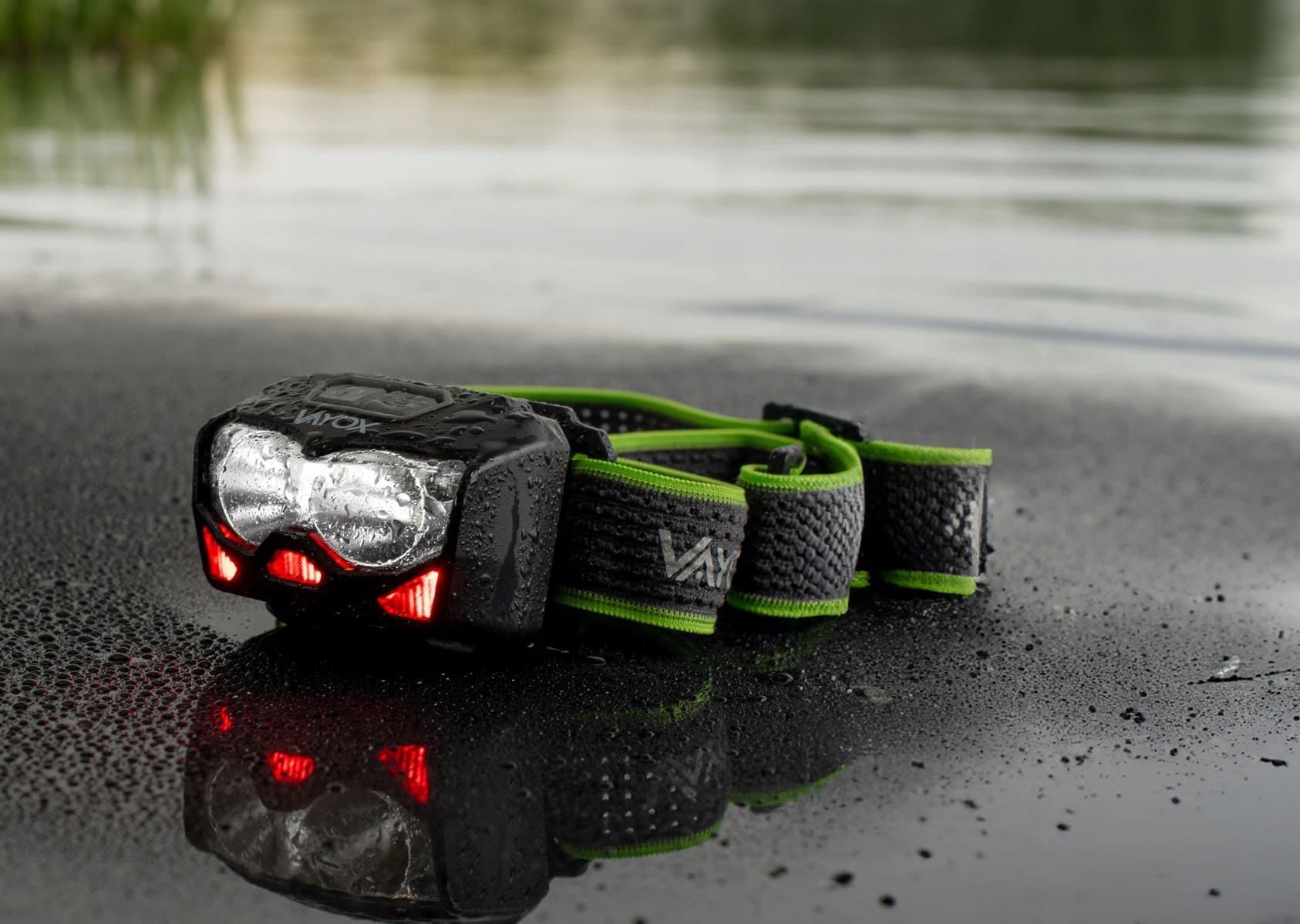 LED Headlight / Flashlight, Waterproof, USB-C Rechargeable, 500lm, VAYOX