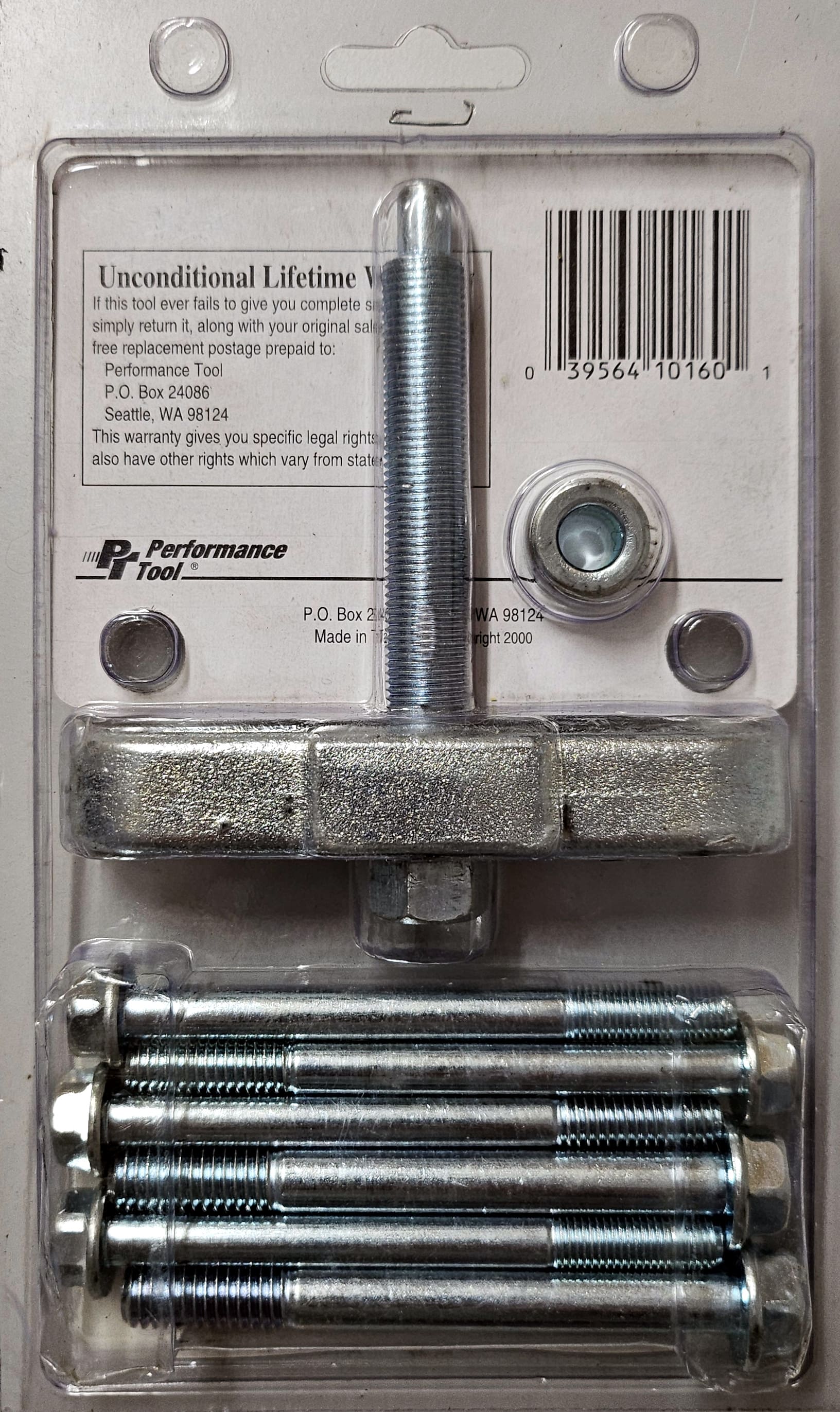 Steering wheel puller, Performance Tool