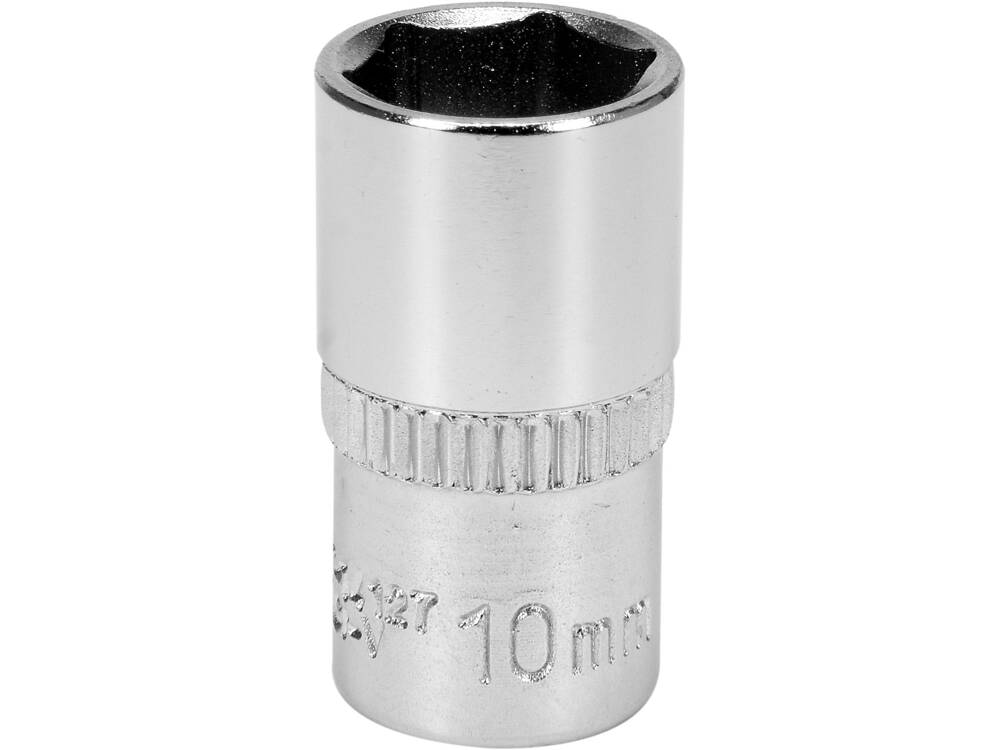 Hylsa 10 mm HEX 1/4, satin, YATO