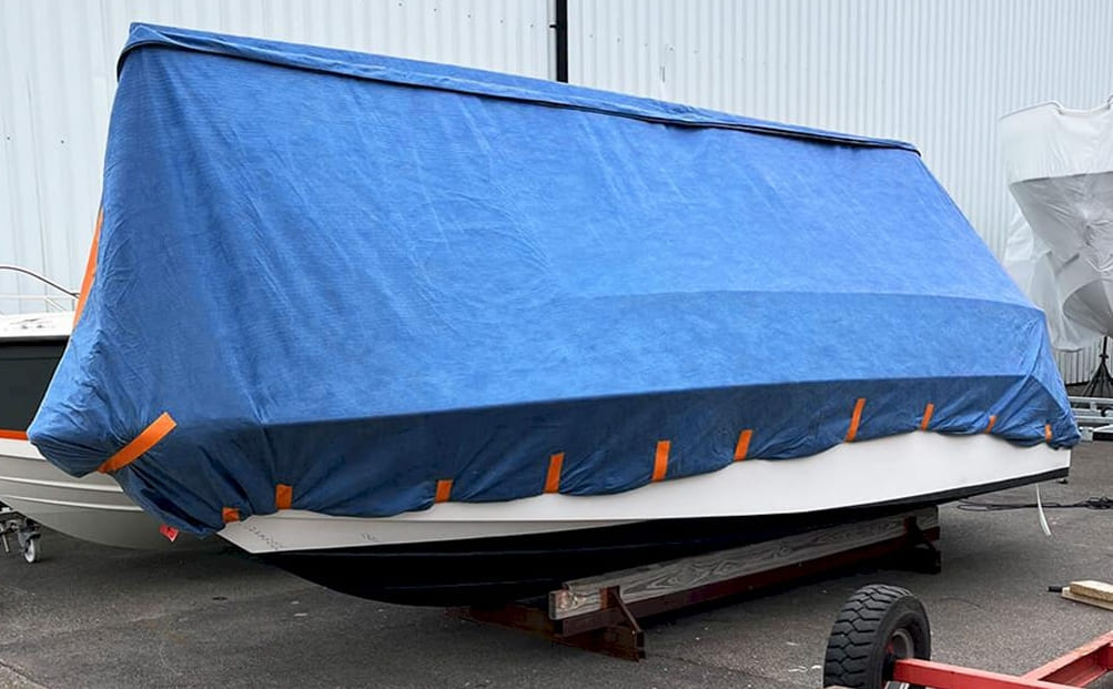Made-to-measure tarpaulin PVC 650 g/m² – price per m²