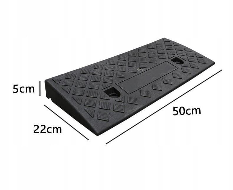 Driveway Ramp, Vehicle Ramp, Curb Ramp, Black Rubber Composite