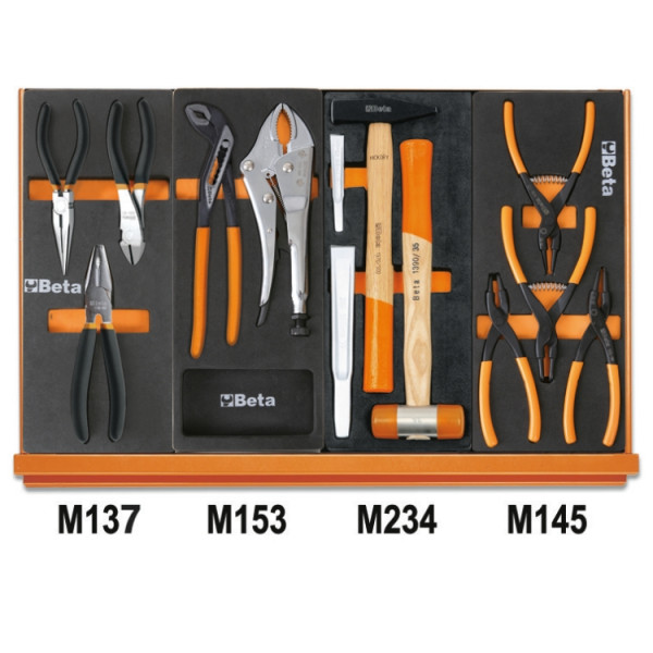 Universal 90-Piece Tool set with EVA Insert, BETA Tools