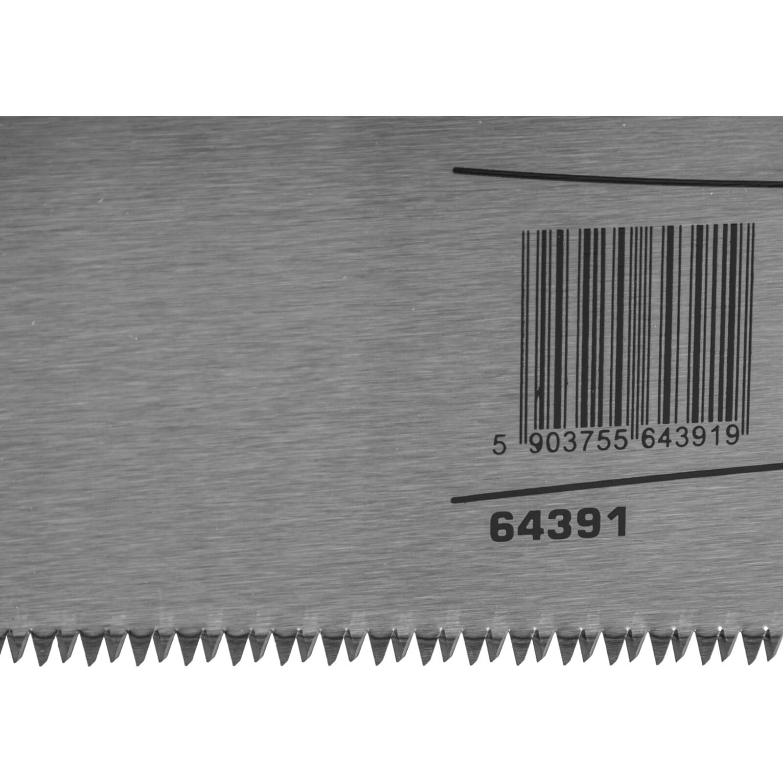 Handsaw 400 mm / 450 mm / 500 mm, 10TPI, Wood Handle with Rubber Grip, Turbo, for Wood and Plastic, Proline