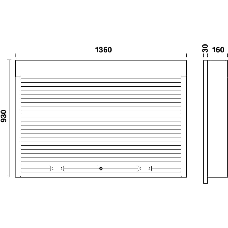 Verktygsvägg med jalusi aluminium, perforerade paneler, 1, 3 m, BETA Tools