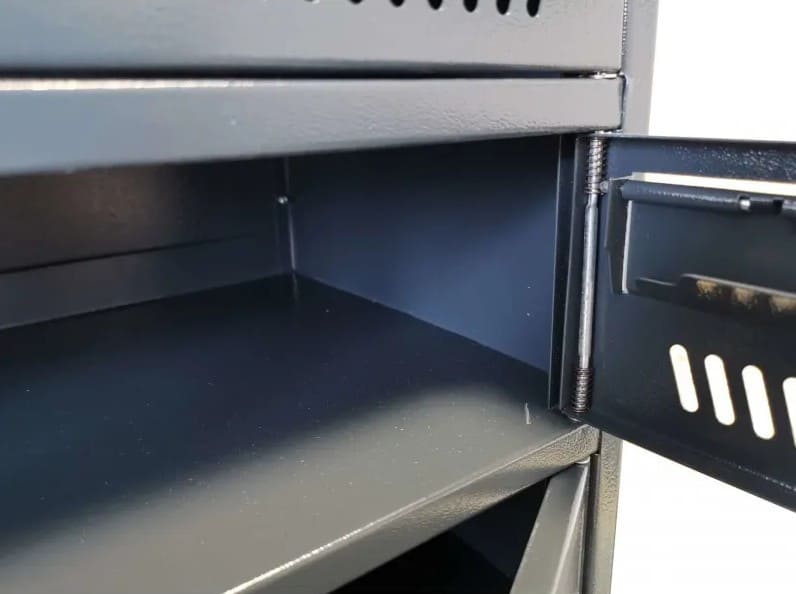 Mailbox, post box with 3-10 letter compartments, Florida mail sorting cabinet, EU compliant