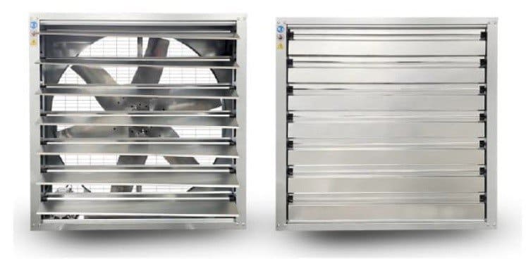 Industrial Wall Fan Belt-Driven 80–138 cm | 44500 m³/h