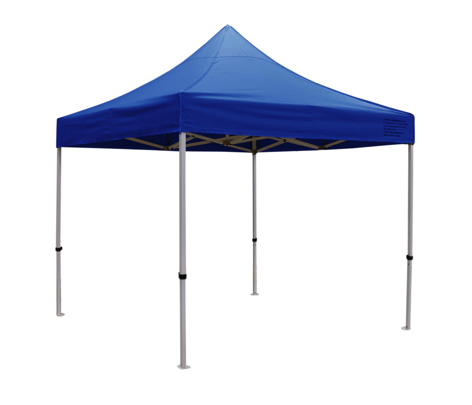 Premium popup tält 3 x 3m med 4 x 4 cm ben, robust handelstält, Namaxa