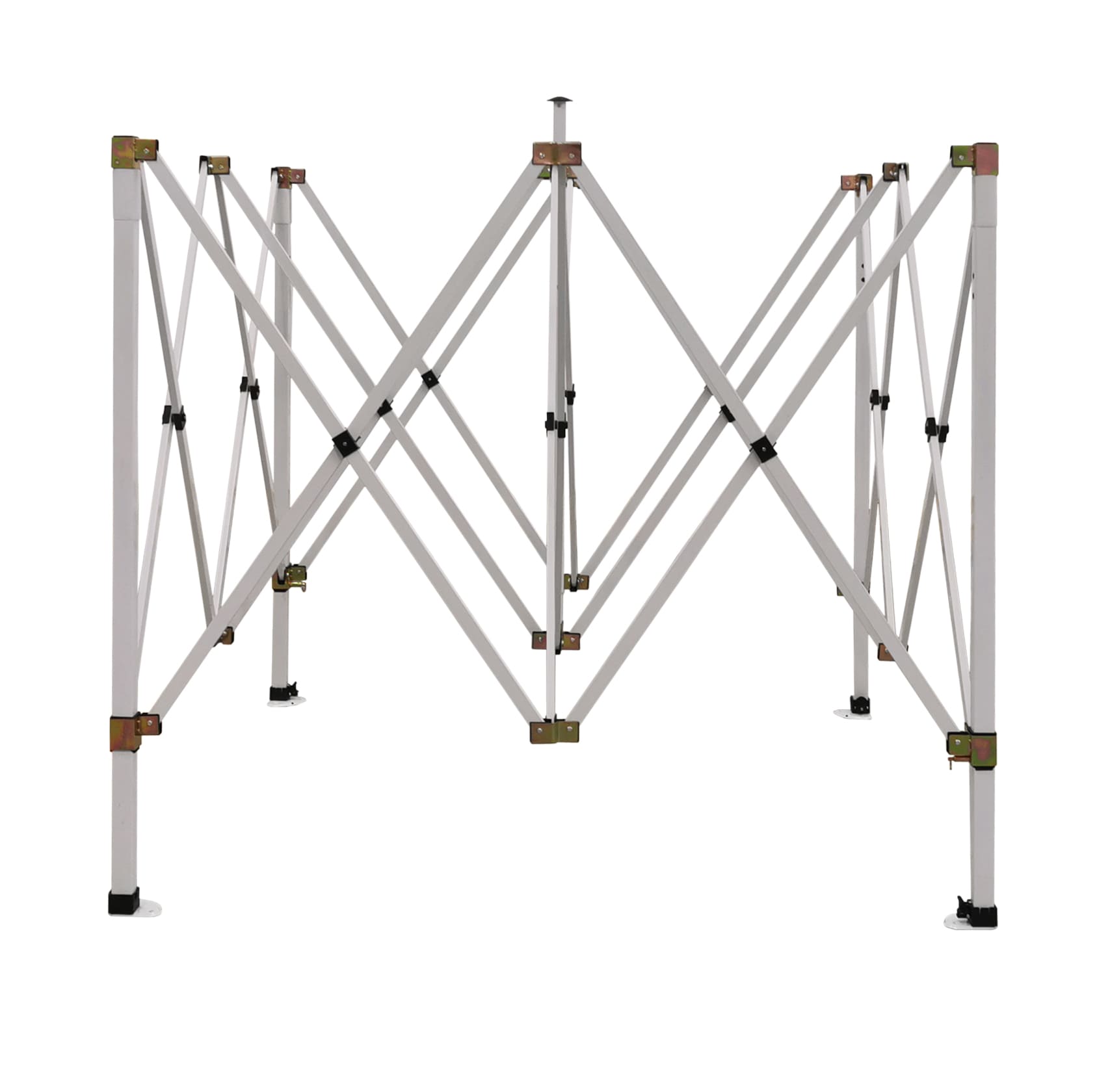 Premium popup tält 3 x 3m med 4 x 4 cm ben, robust handelstält, Namaxa