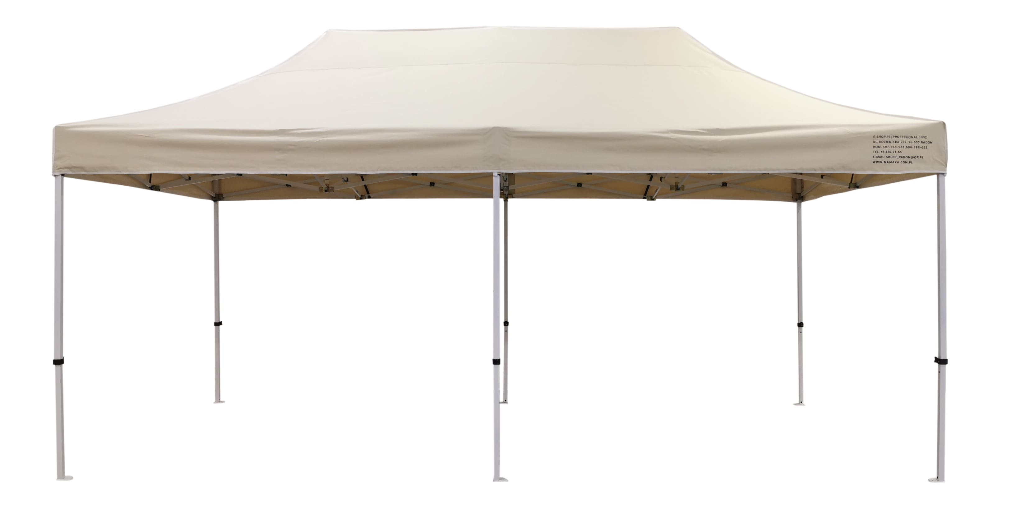 Premium Heavy-Duty 3 x 6m, 4 x 4 cm legs, Namaxa