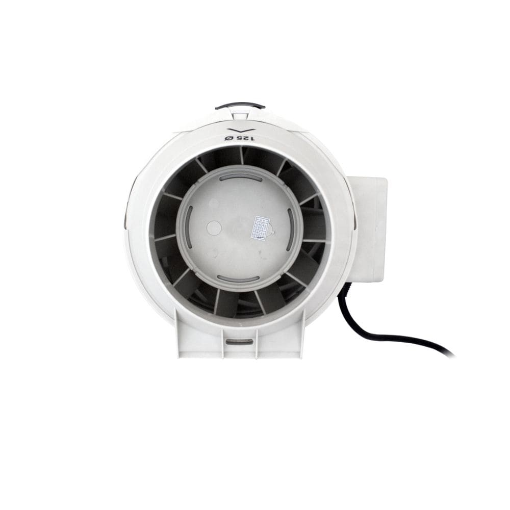 Duct fan 125 mm, 284m3/h, 159Pa, 33W, Ferono