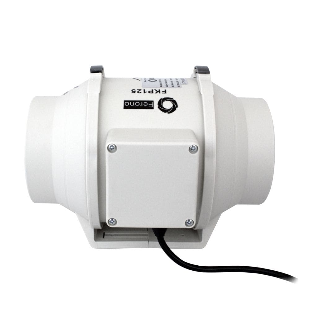 Duct fan 125 mm, 284m3/h, 159Pa, 33W, Ferono