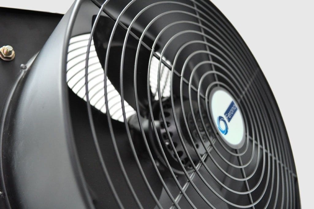 Wall Mounted Extraction Fan Axial 550mm 360W IP44 7500m³/h 99Pa, Ferono